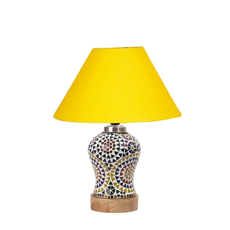 Halion Wooden Table Lamp - Multicolor media 5