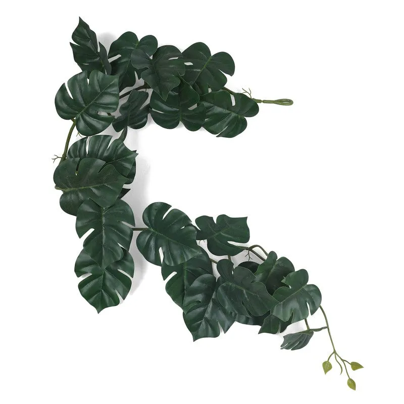 Artificial Monstera Vine - Set Of Two media 5
