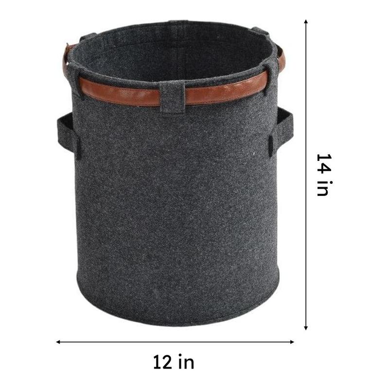 Anise Felt Storage Basket media 7