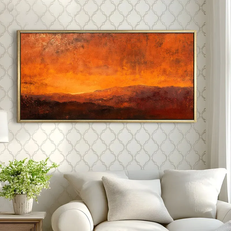 Sapphire Silence Canvas Wall Art media 4