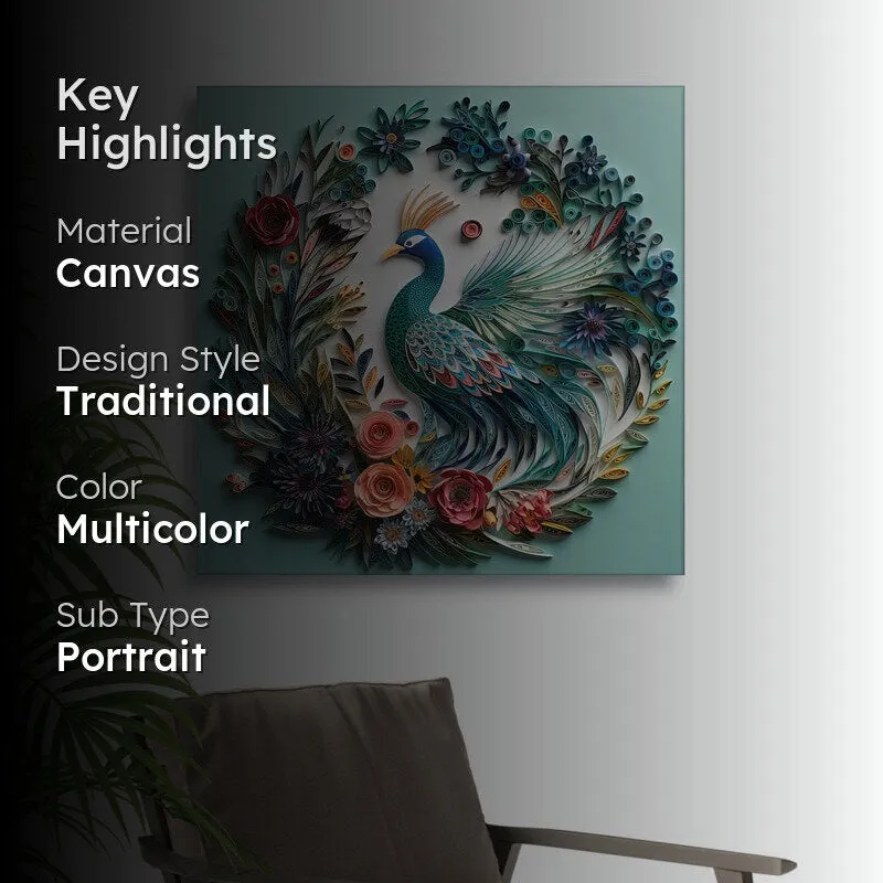 Mayoora Manohar Canvas Wall Painting media 2