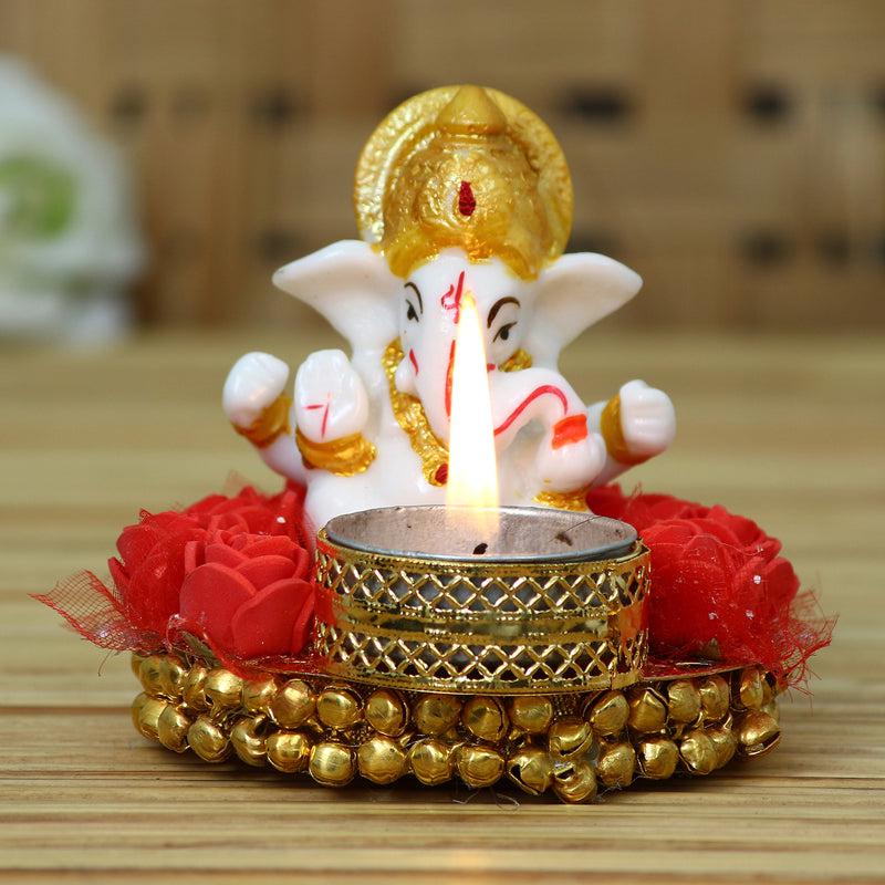 Ganesha Deep Tealight Candle Holder