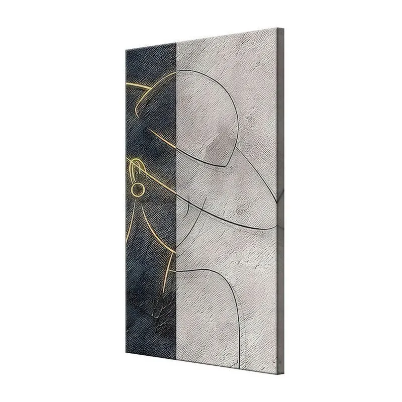 Modern Woman Line Art Wall Painting media 5