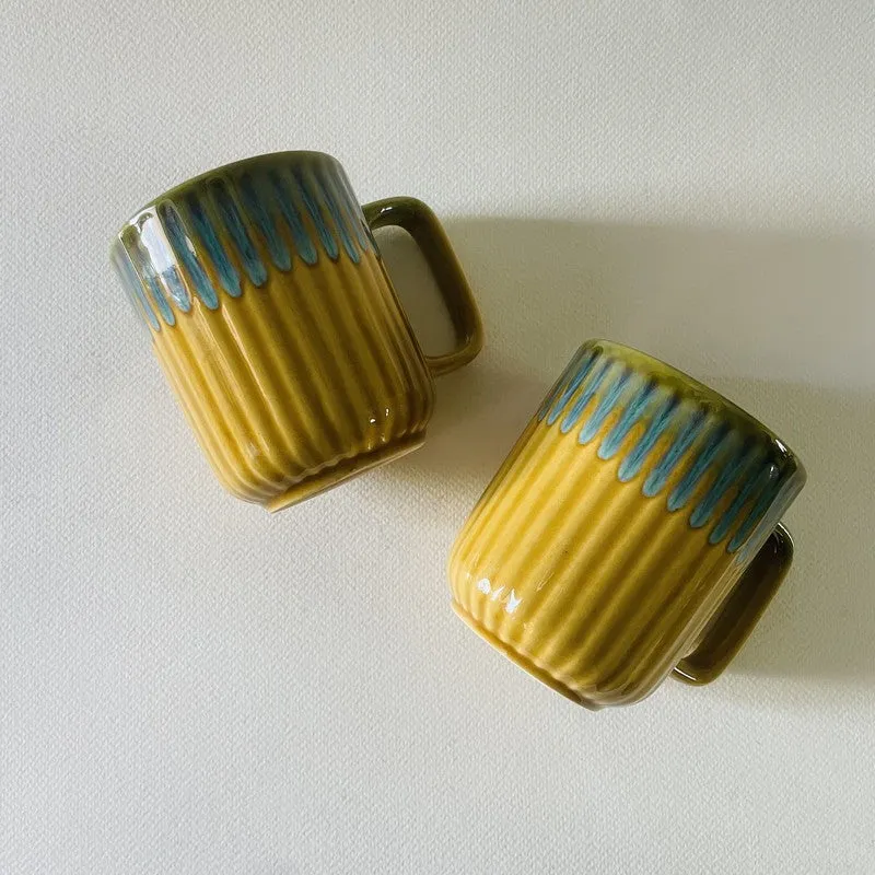 Brew Ceramic Coffee Mug (300 mL Each) - Set Of Two media 5