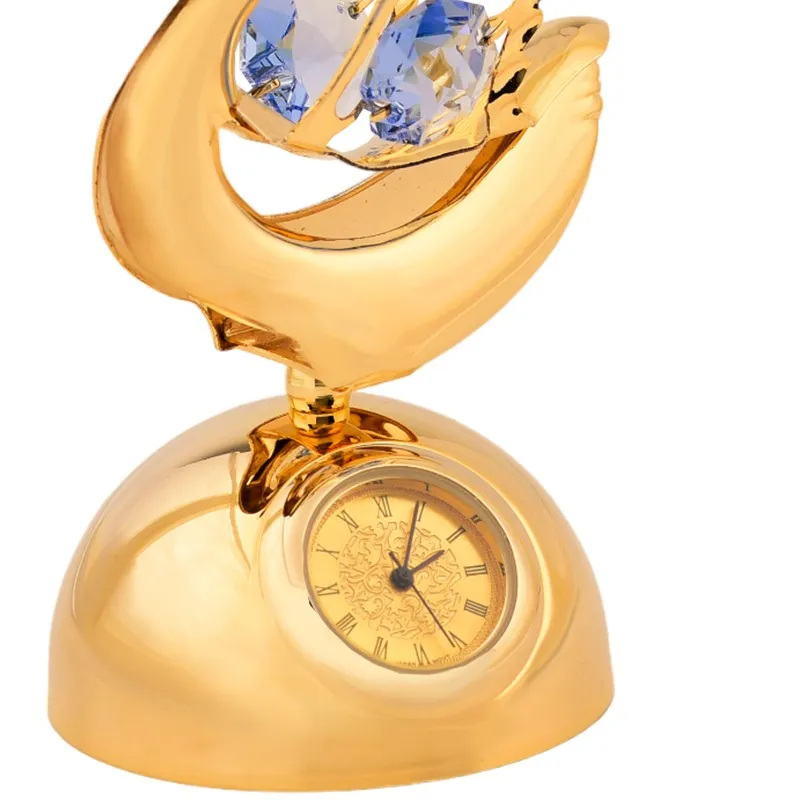 Imperial Swan 24K Gold Plated Mild Steel Showpiece media 5