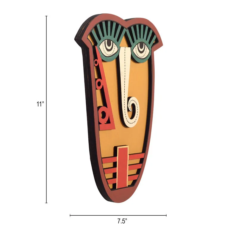 Indubhav Mask Wooden Wall Accent media 6