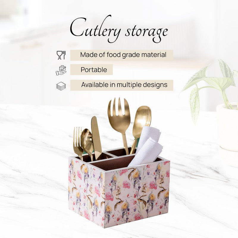 Floral Heaven Cutlery Holder media 4