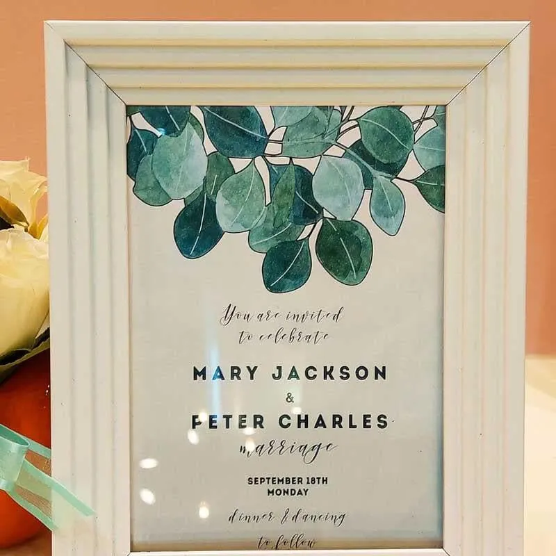 Frame Folly Table Photo Frame media 1