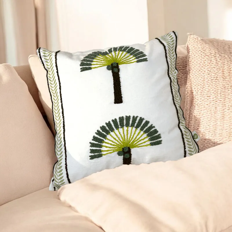 Boho Mend Tufted Cushion Cover Set media 1