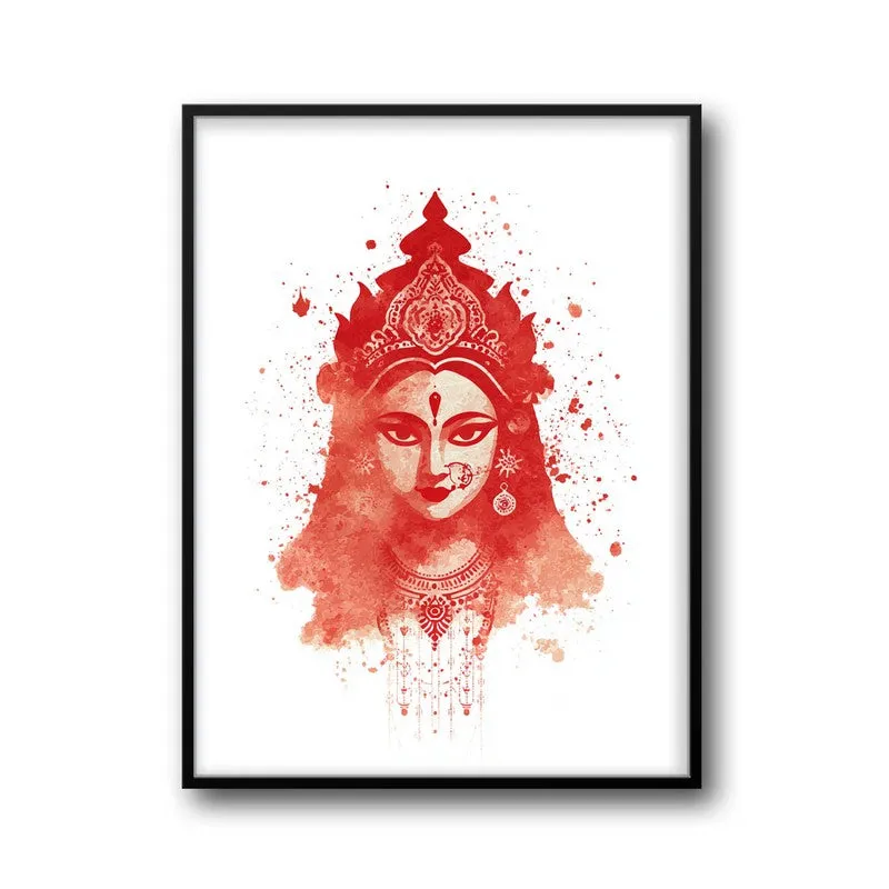 Divine Mother Durga Devi Archival Paper Wall Art media 7