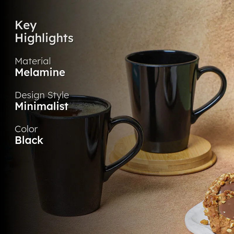 Sipster Melamine Coffee Mug (400 mL Each) - Set of Two media 2