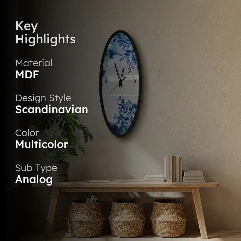 Floreva MDF Wall Clock media 2