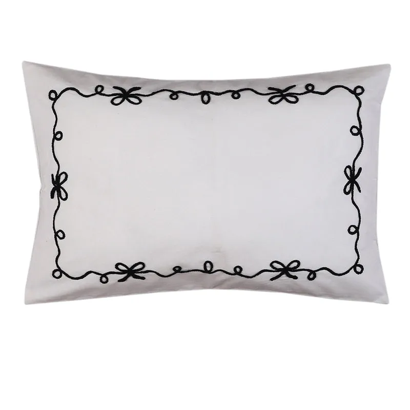 Vines & Bows Pillow Cover - Set Of Two media 7