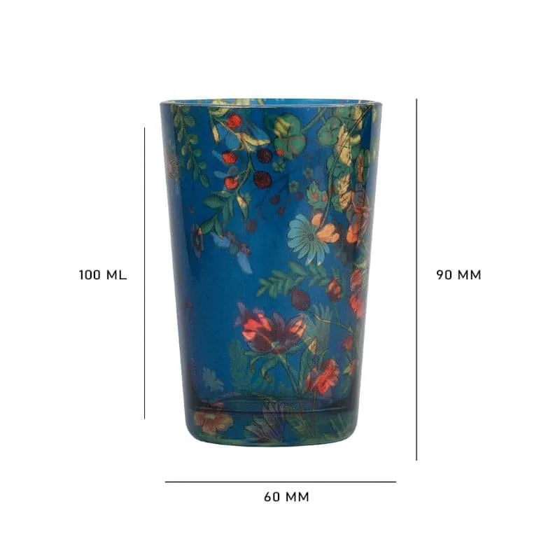 Floral Bliss Chai Glass - Set of Two media 4