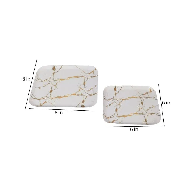 Firsha Square Iron Platter - Set of Two media 4