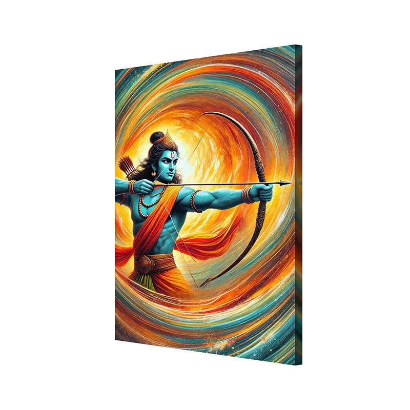 The Arrow of Light Poly Canvas Wall Painting media 4