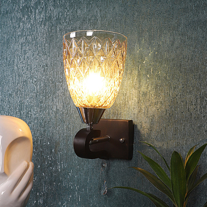 Maura Wooden Wall Lamp