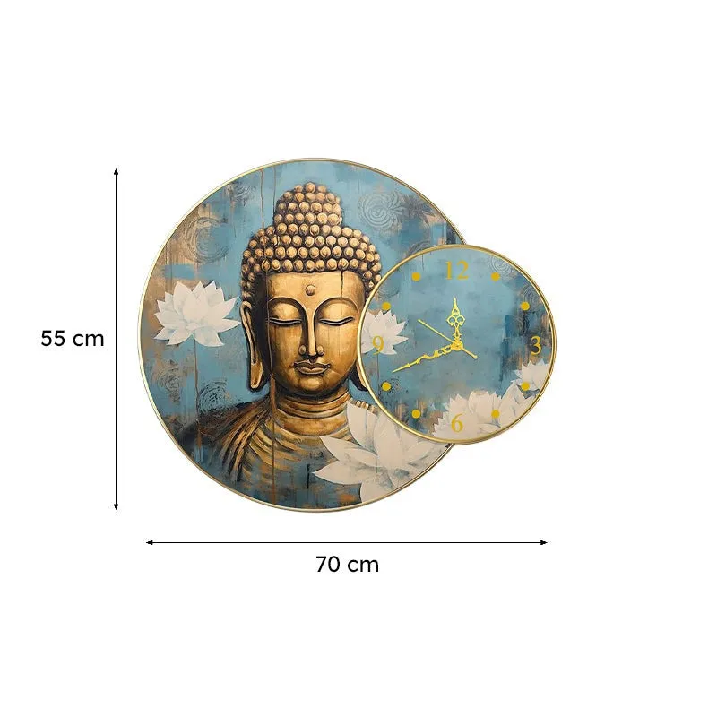 Buddha Kamala Analog Clock media 8