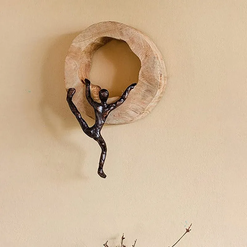 Rise Wood & Metal Wall Decor media 1