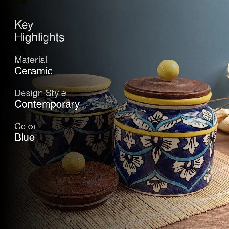 Modern Jar for Kitchen & Dining (550 mL Each) - Set Of Two media 2
