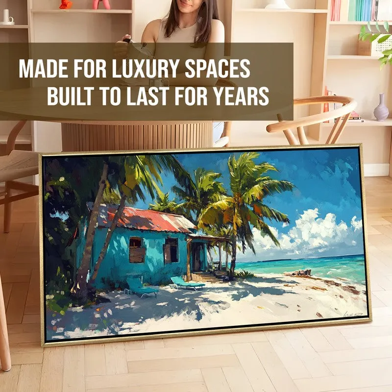 Hideaway Canvas Wall Painting With Frame media 7