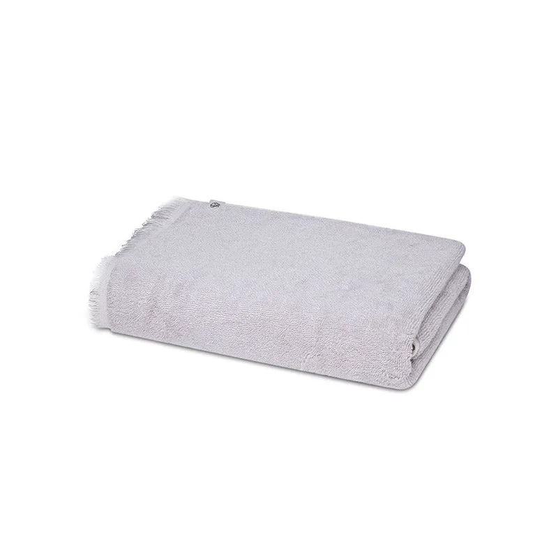 Melange Terry Cotton Bath Towel - Mineral Grey media 4