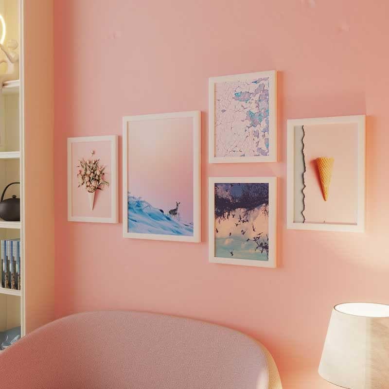 Harmonious Hues Wall Art - Set Of Five media 3