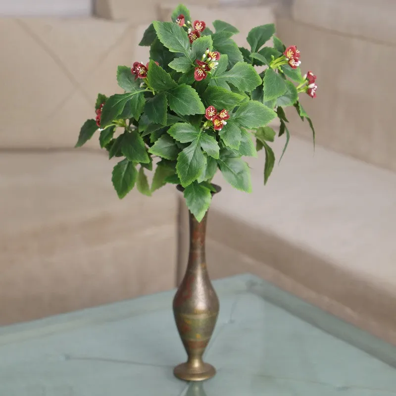 Artificial Bougainvillea Sticks (Red) - Set Of Two media 1