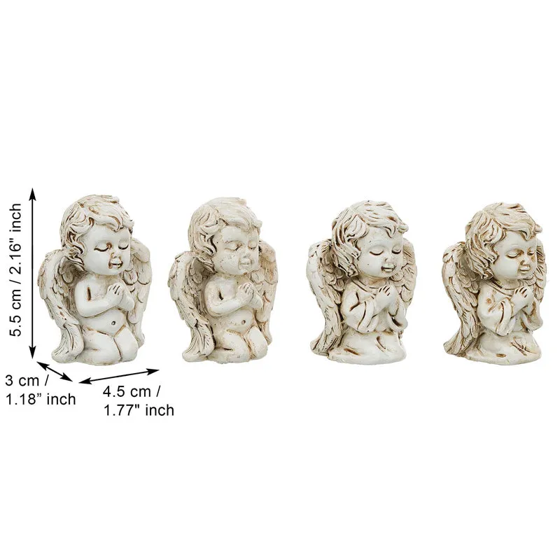 Seraphim Quartet Resin Figurine - Set Of Four media 8