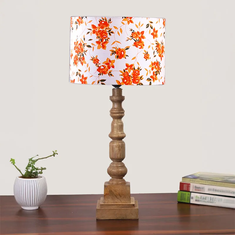 Fleur Arbor Wooden Table Lamp media 3