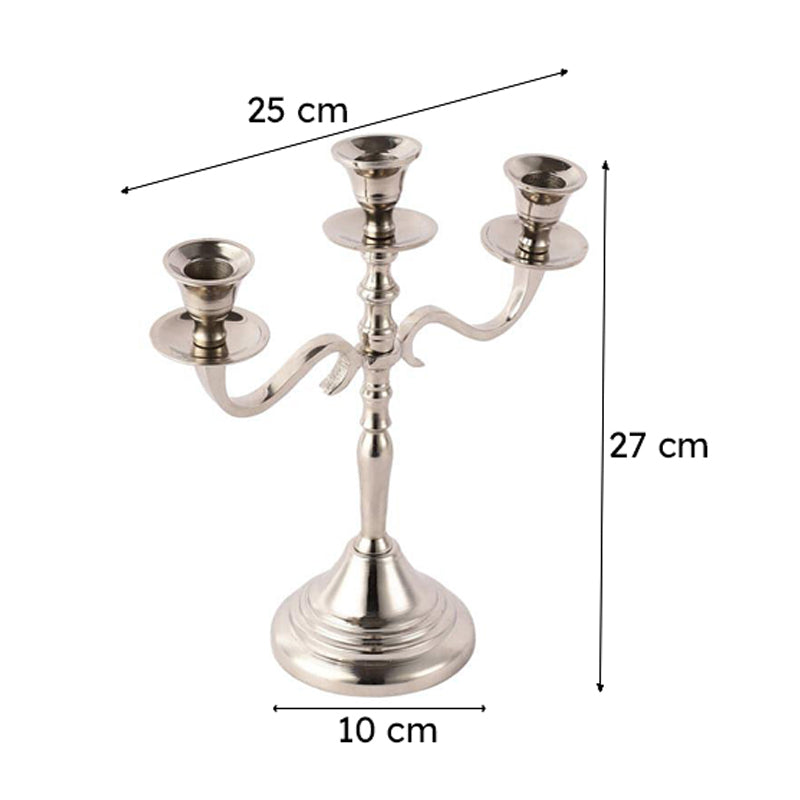 Emisa Candle Holder - Silver media 8