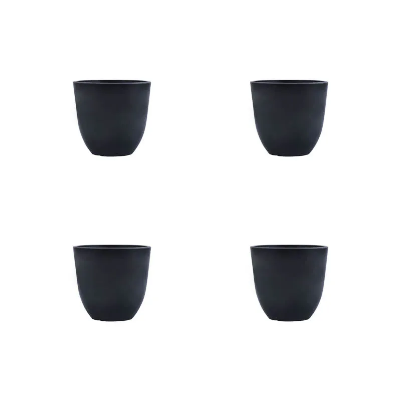 Onyx FRP Pot (Set Of Four) - 5 Inch media 3