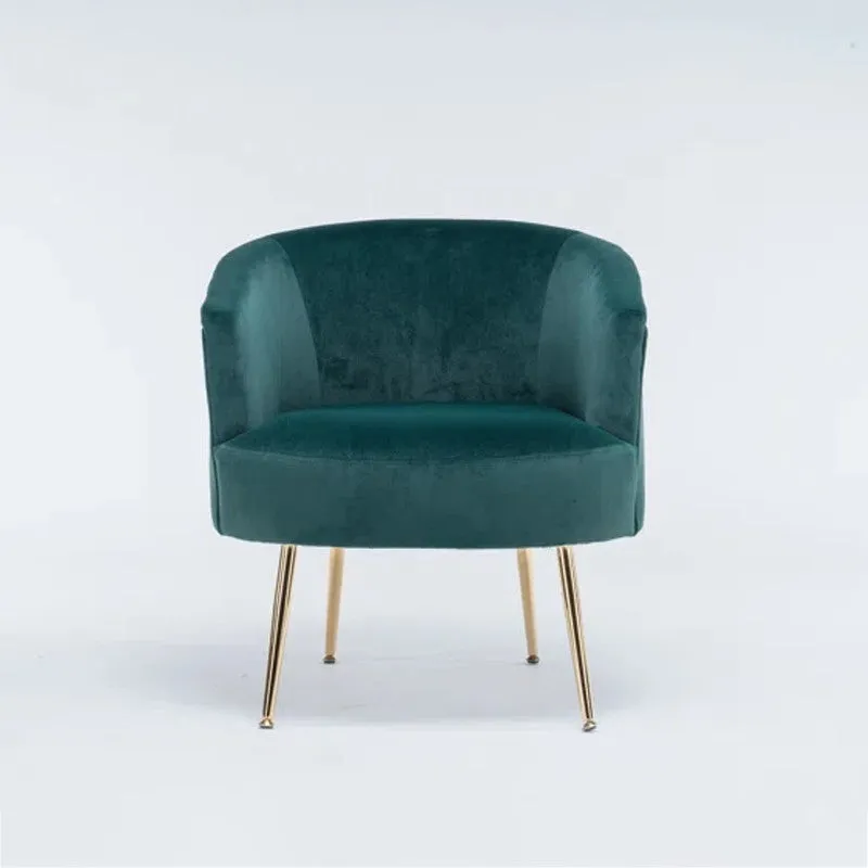 Stylo Neem Wood Accent Chair - Dark Green media 4
