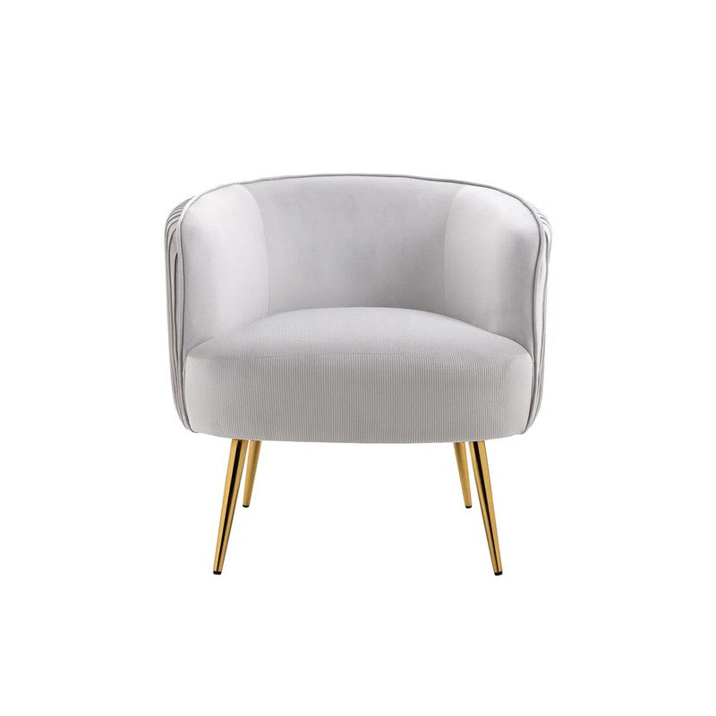Leiser Accent Chair - Grey media 3