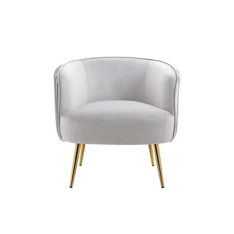 Leiser Accent Chair - Grey media 3