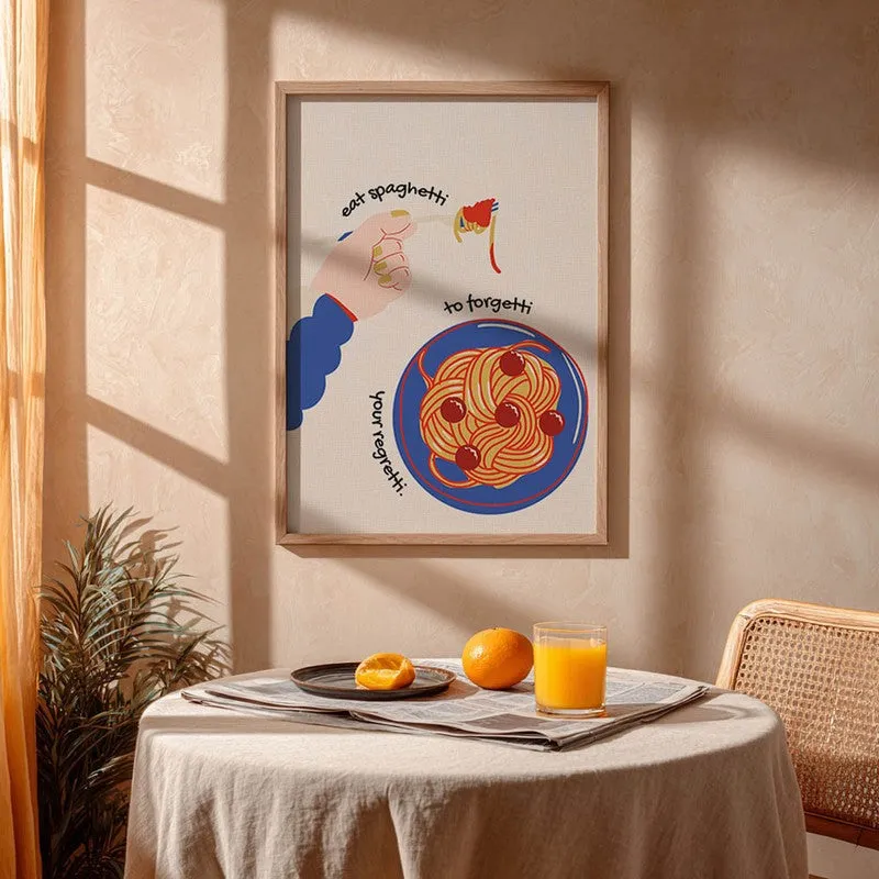 Feast & Flavor Archival Canvas Wall Art - Brown media 5