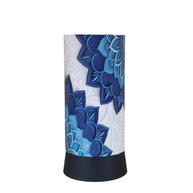 Lotus Mandala Handmade Table Lamp media 4