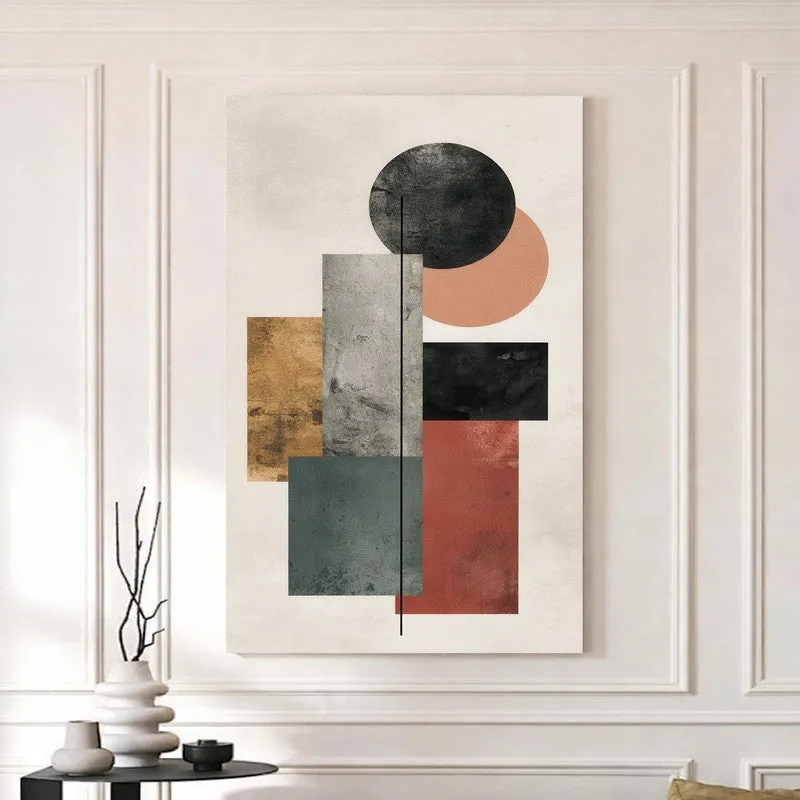 Calm Shapes Canvas Wall Art media 5
