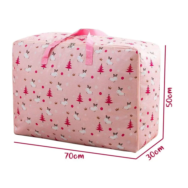 Jovira Fabric Cloth Organiser - Pink media 7