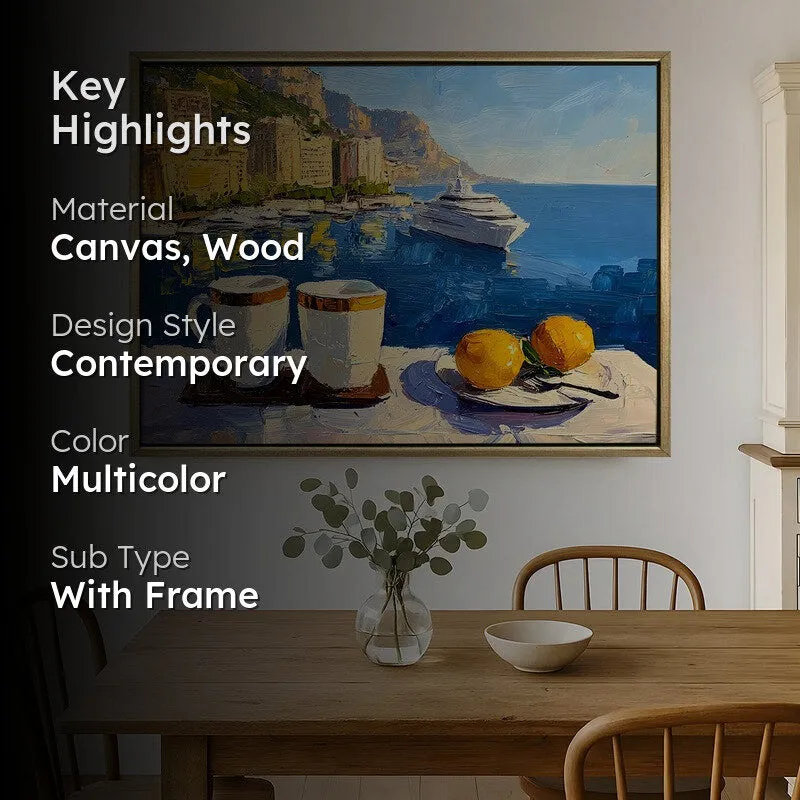 Coastara Canvas Wall Painting With Frame media 2