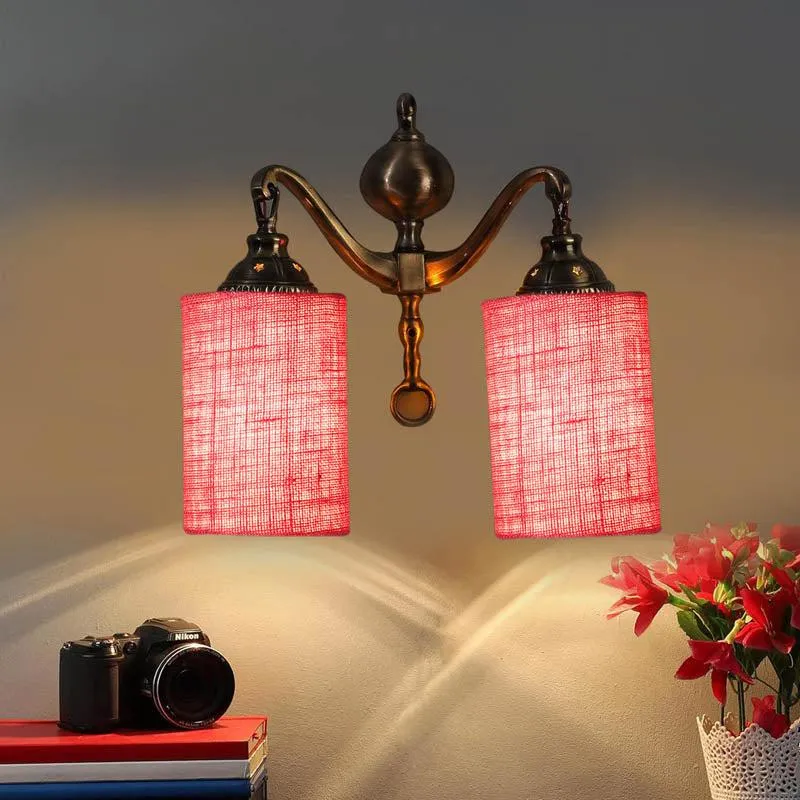 Dreamscape Cylindrical Metal Wall Lamp media 1