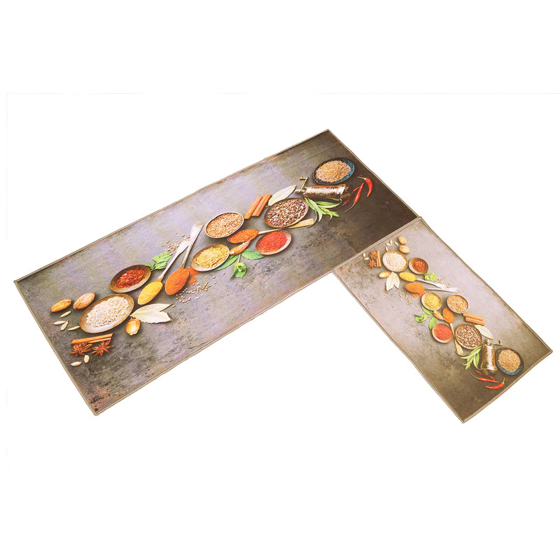 Southern Spice Nylon Kitchen Nylon Runner Rug - Set Of Two image 5