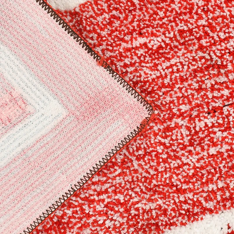 Luxe Anti Skid Bath Mat - Maroon media 6
