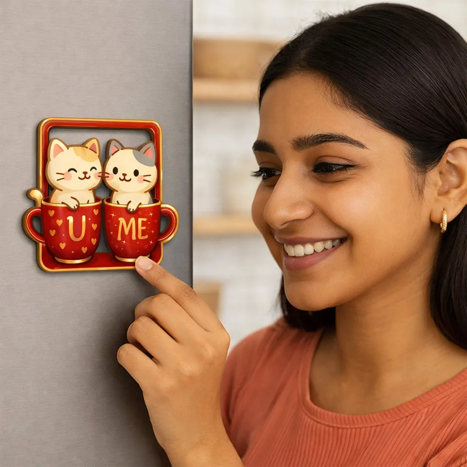 CuteCatch MDF Fridge Magnet media 5