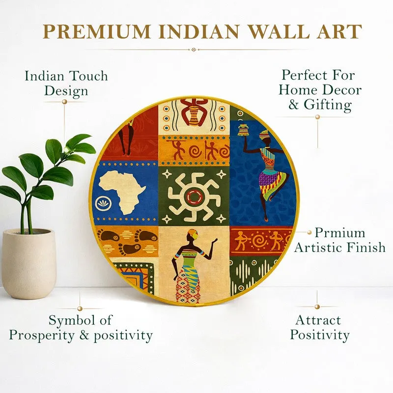 Tribal Motif Decorative Paper Wall Art media 6