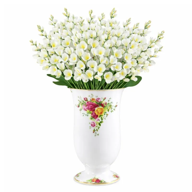 Bloomelle Artificial Flower (White) - Set Of Four media 4