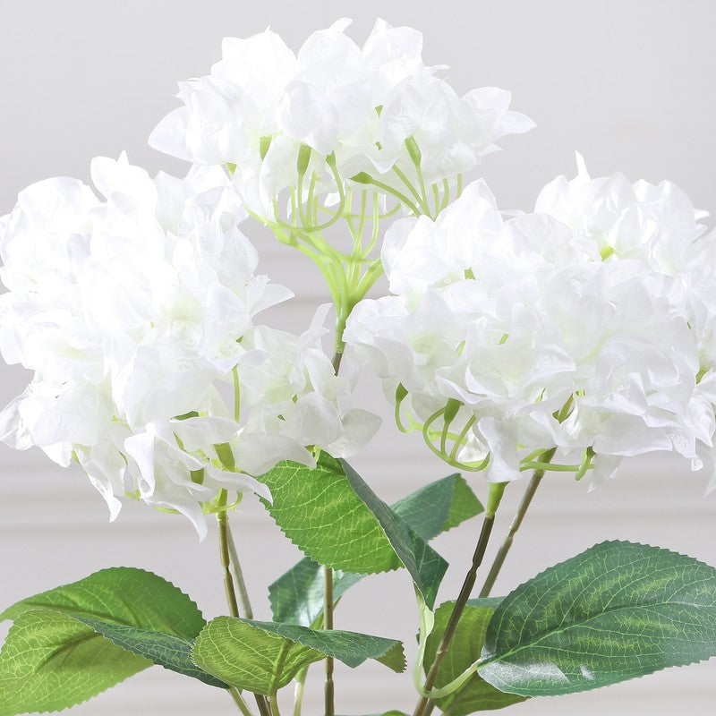Bougainvillea Artificial Flowers - White media 5