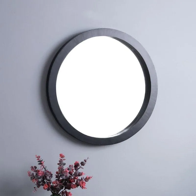Satomi Wall Mirror - Charcoal media 4
