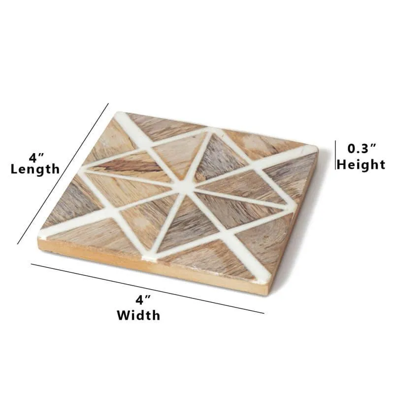 Boro Geometric Coaster - Set Of Four media 5