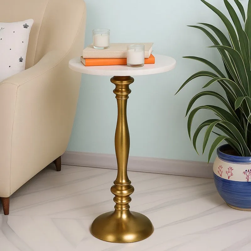 Aurevo Accent Table - Gold media 1